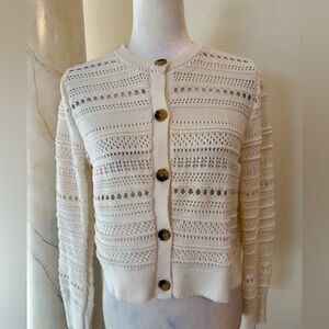Ann Taylor Cotton Summer Sweater